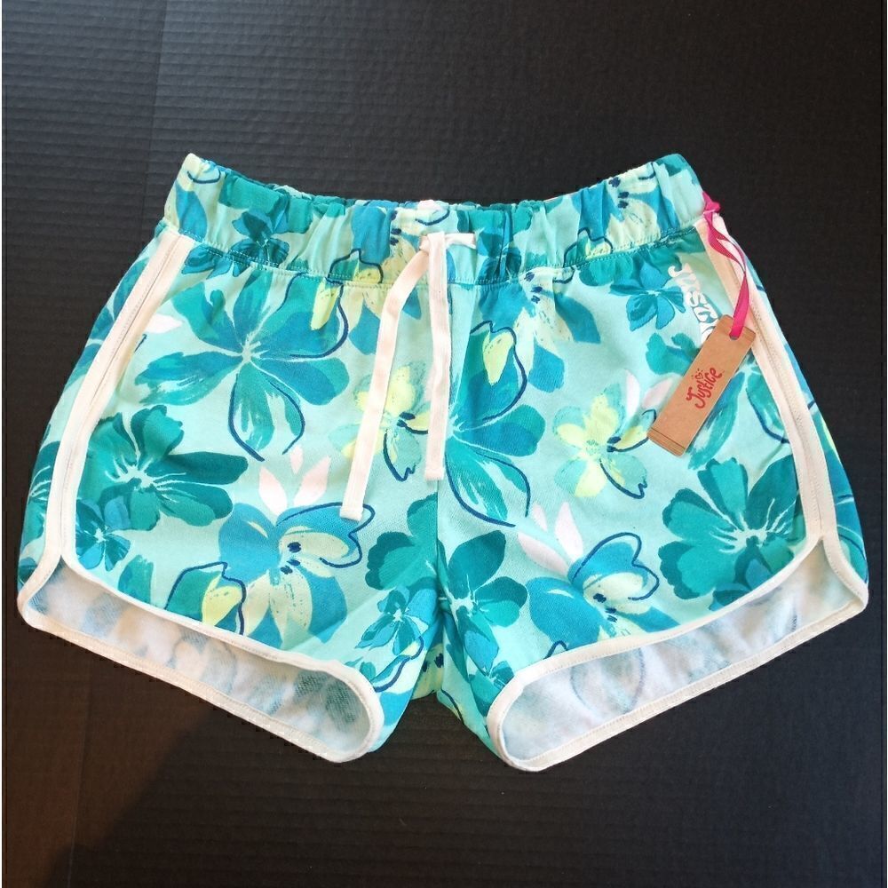 Justice Girls Dolphin Fleece Running, Lounge Shorts